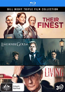 Bill Nighy: Their Finest / The Limehouse Golem / Living | Their Finest / The Limehouse Golem / Living  |   Blu-Ray
